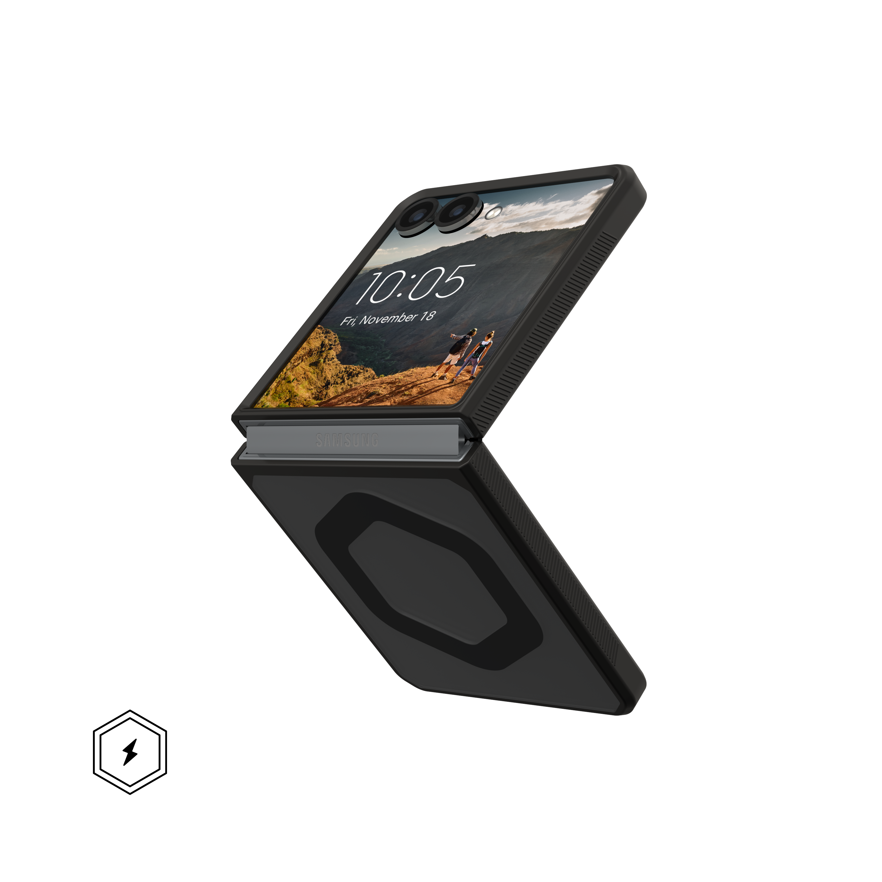 Mouve Galaxy Z Flip7 Hülle - Ash