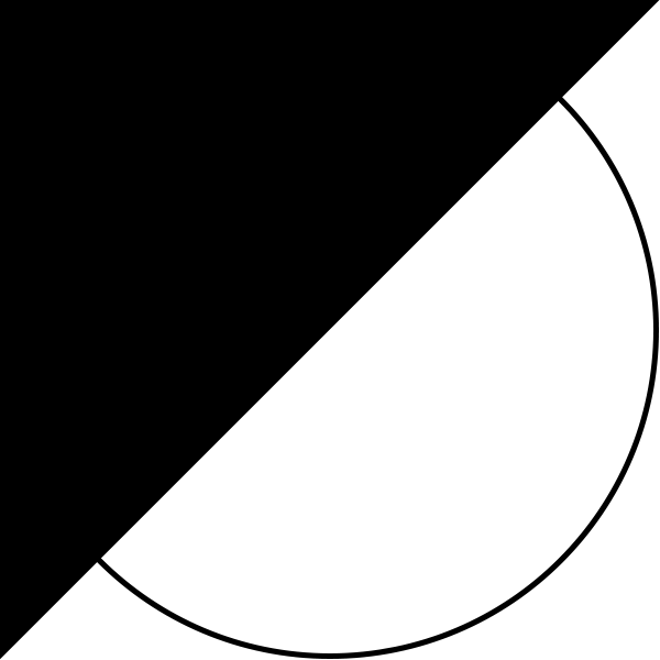 Schwarz / Transparent