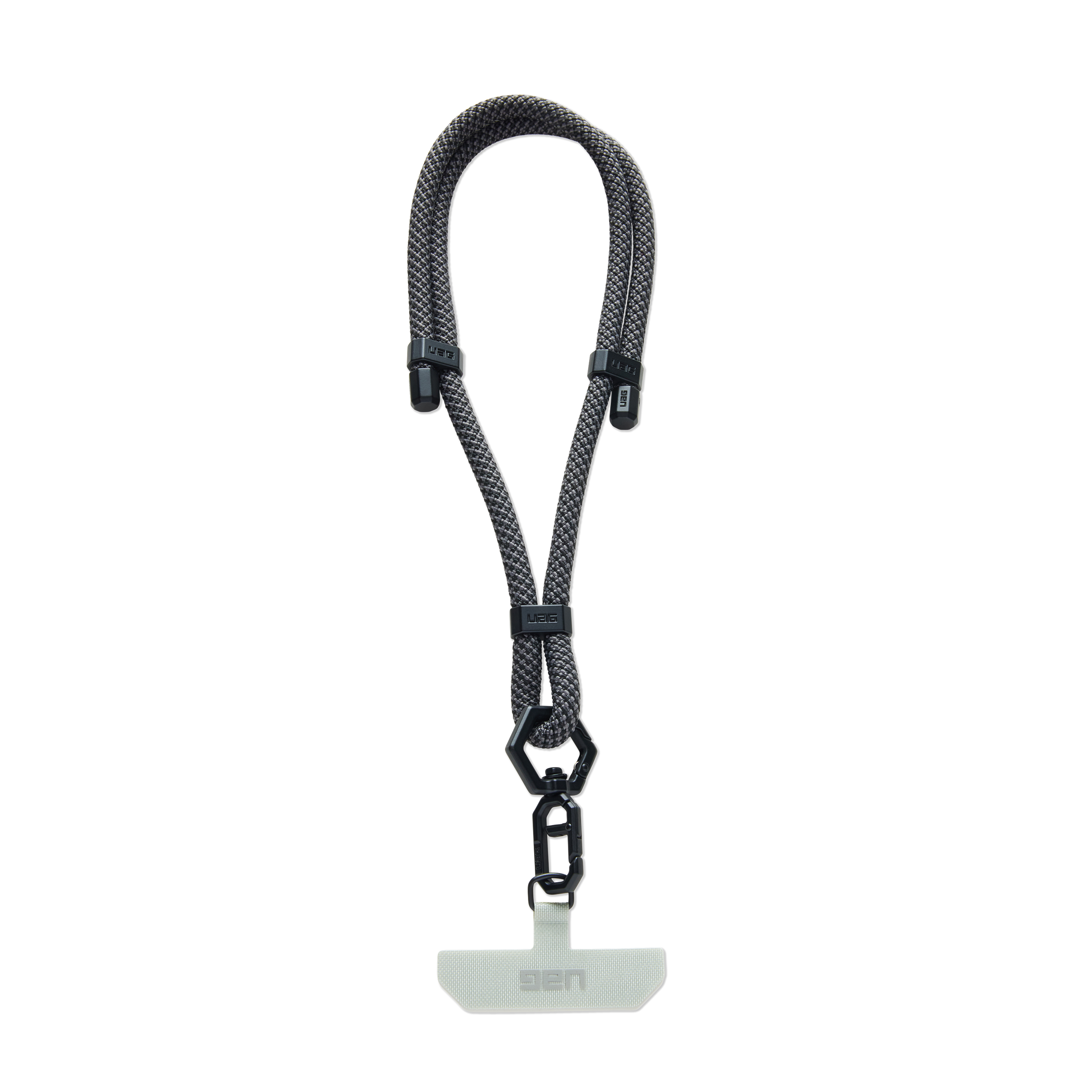 Civilian Wrist Tether Lanyard - Graphite/Black