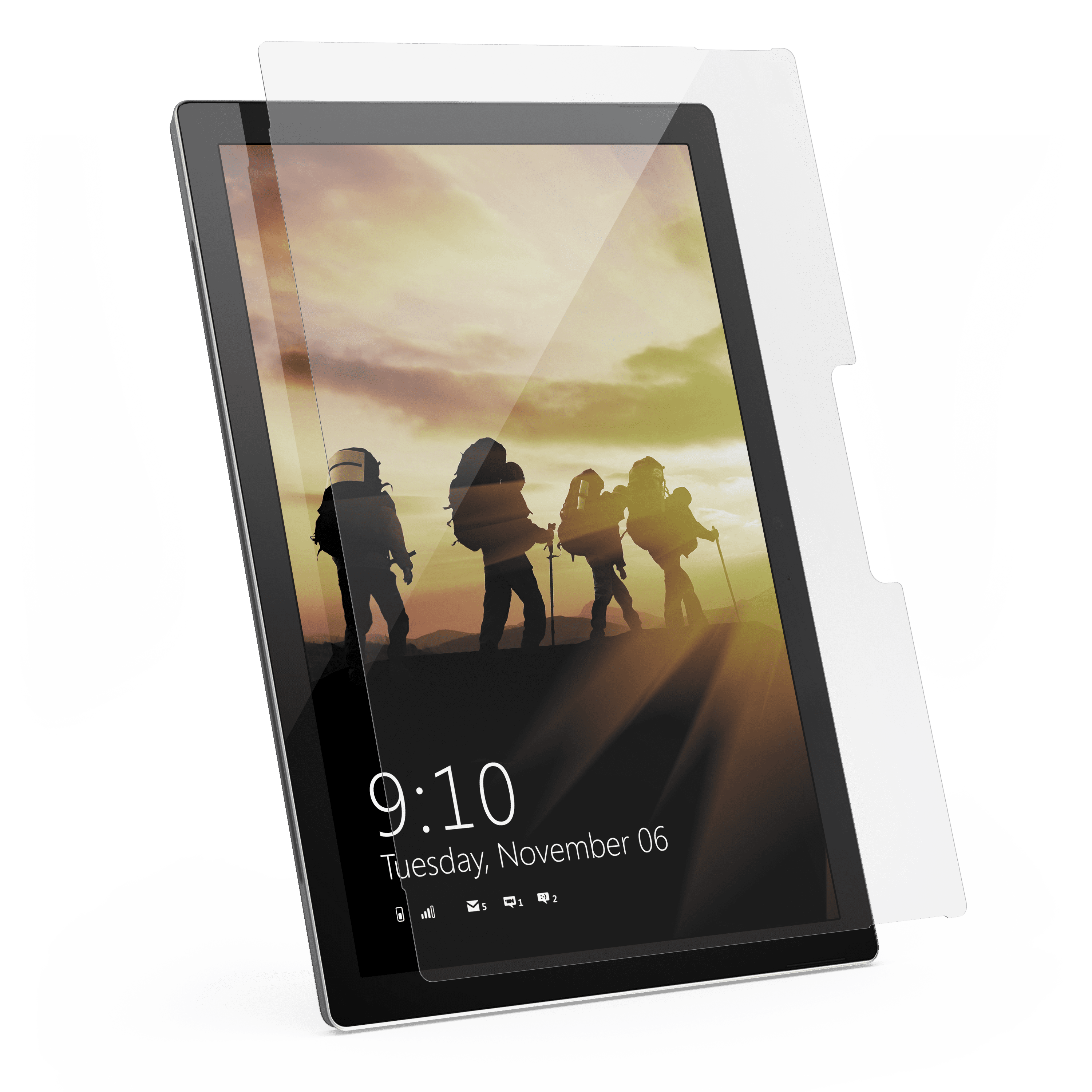 Glass Screen Protector Shield for Surface Go 4 - Clear