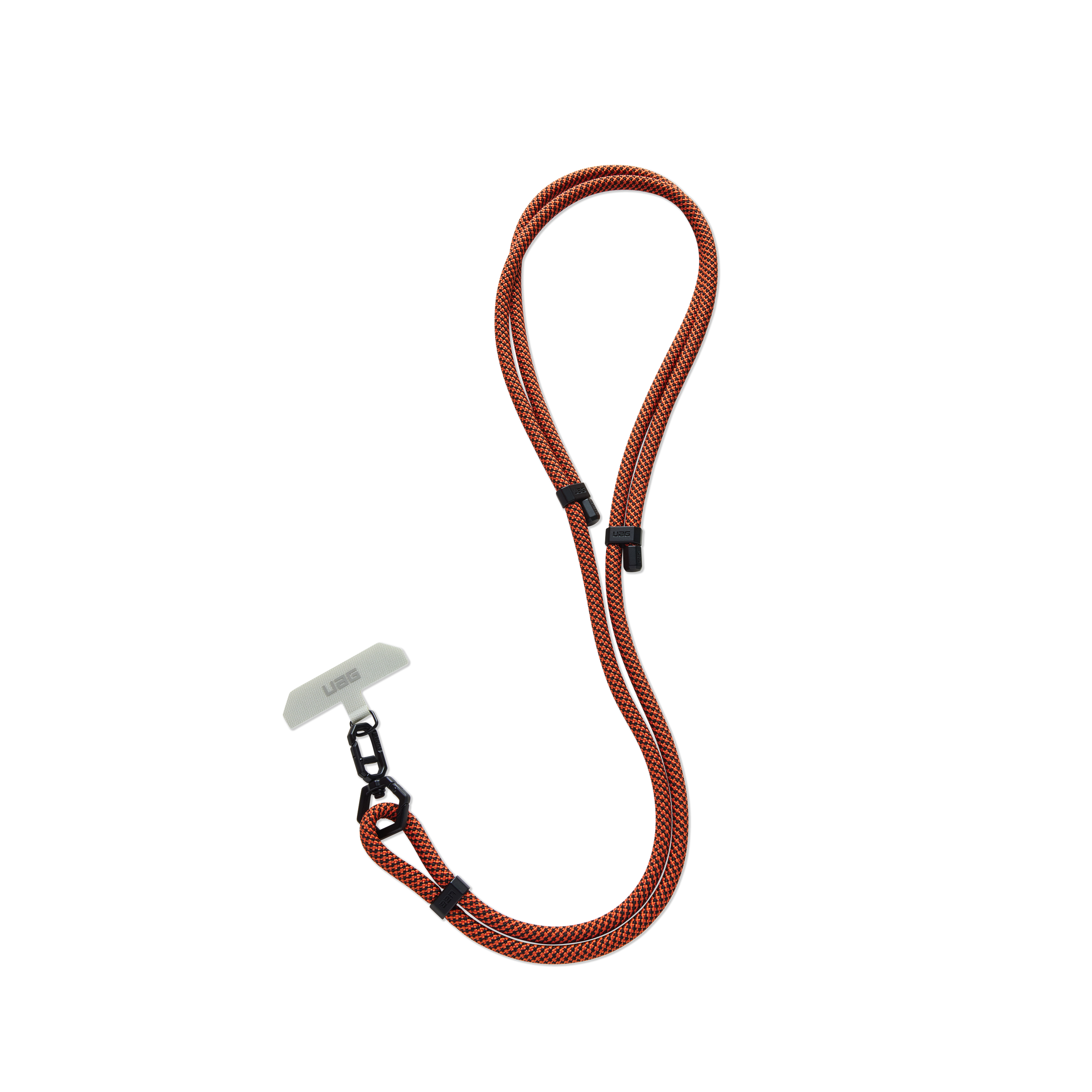 Civilian Slim Crossbody Lanyard - Rust/Black