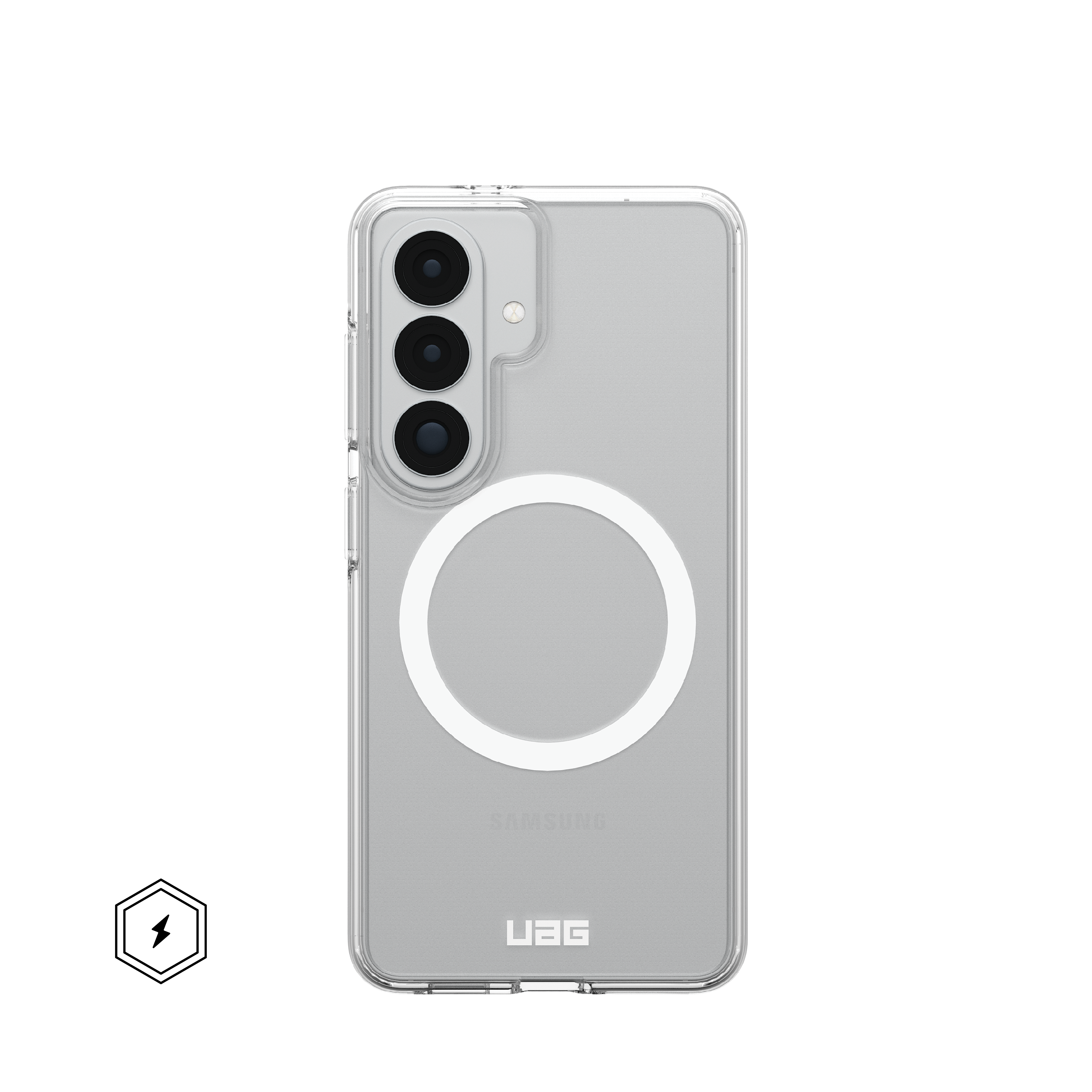 Scout Clear Galaxy S26 Hülle - Ice/White