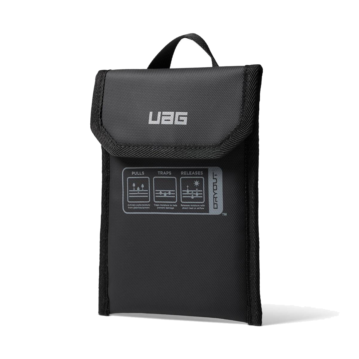 Phone Recovery Pouch made with DRYOUT® Active Moisture-Removal Technology™ - Black