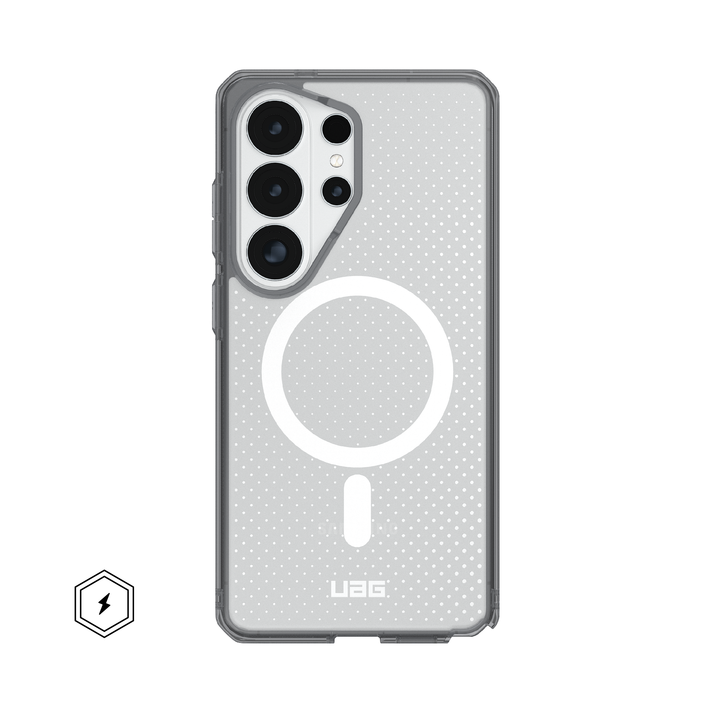 Dot Galaxy S26 Ultra Hülle - True Clear Ice/Ash