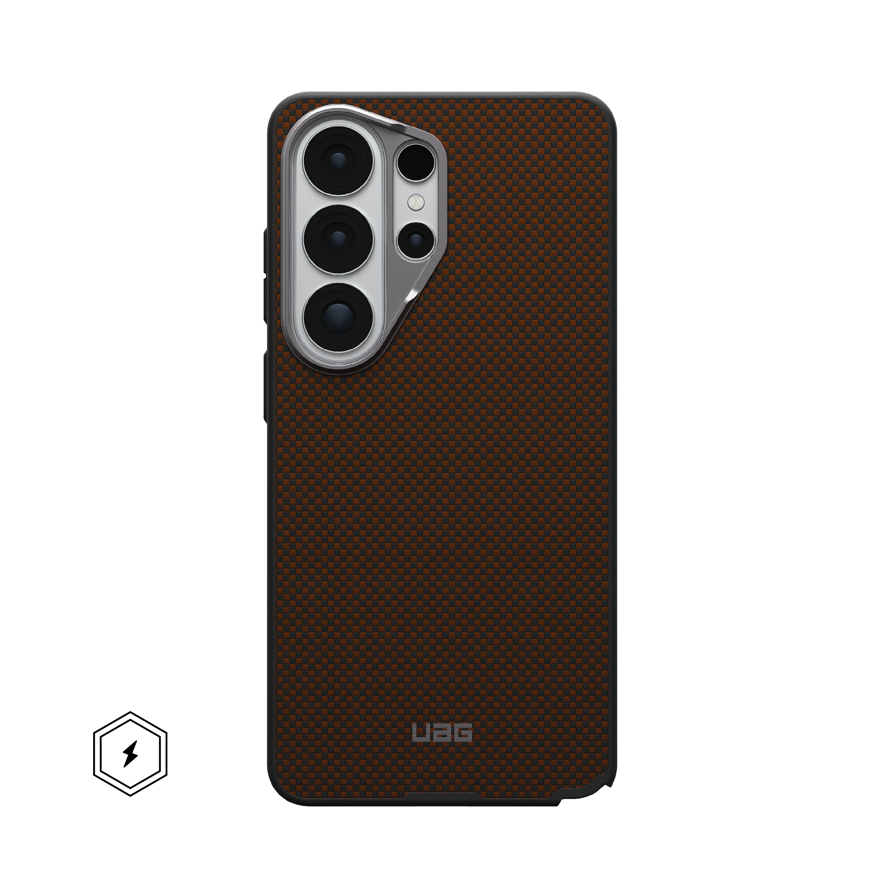 Fibr Armr Galaxy S26 Ultra Hülle - Orange/Charcoal