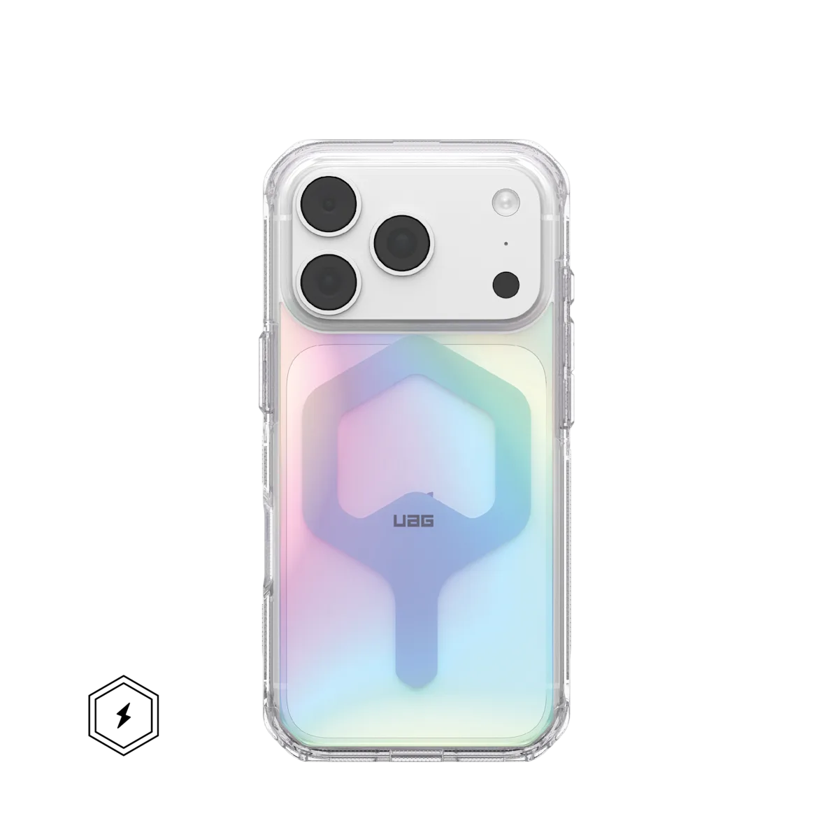 Plyo iPhone 18/17 Pro Hülle - Iridescent / Plyo