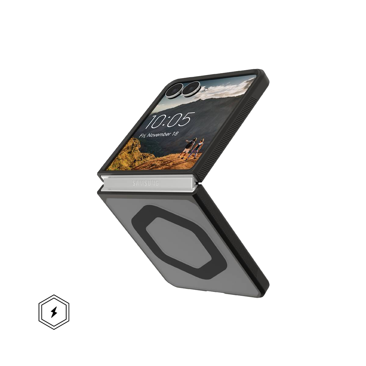 Mouve Galaxy Z Flip8 Hülle - Ash