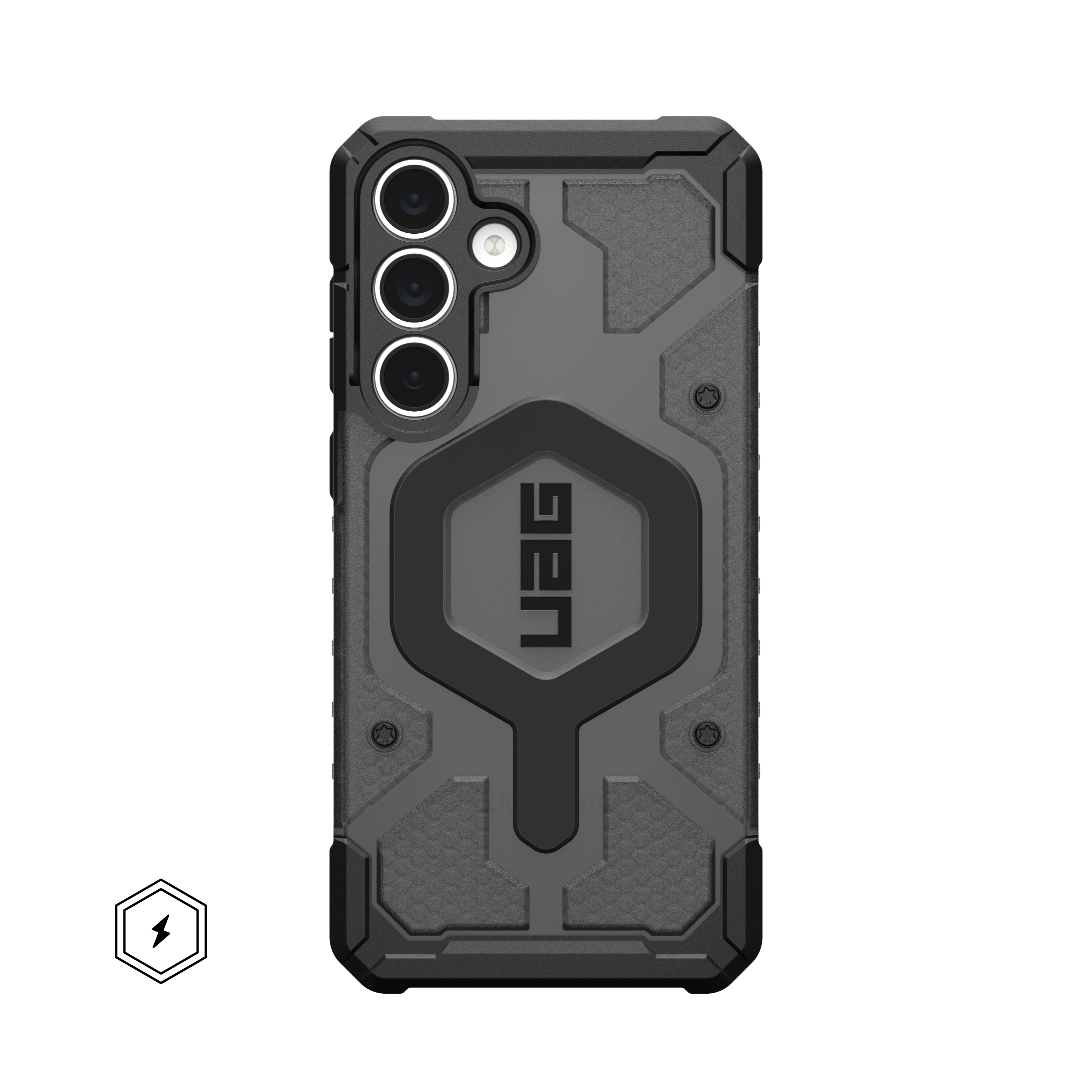 Pathfinder Clear Galaxy S25 FE Hülle - Ash/Black