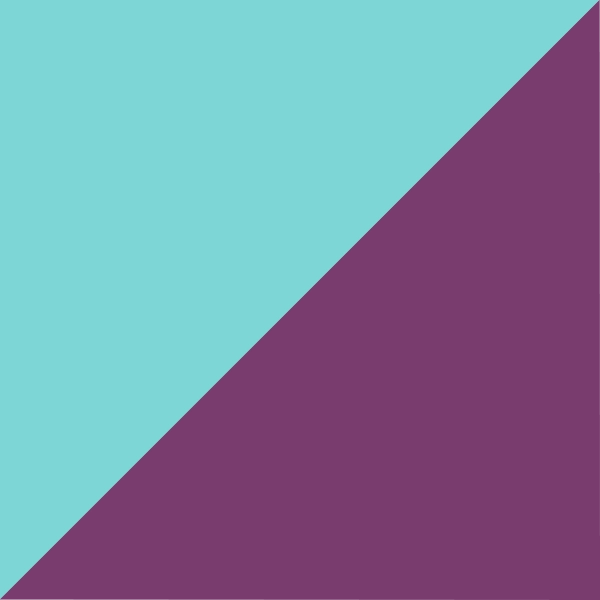 Aqua / Violett