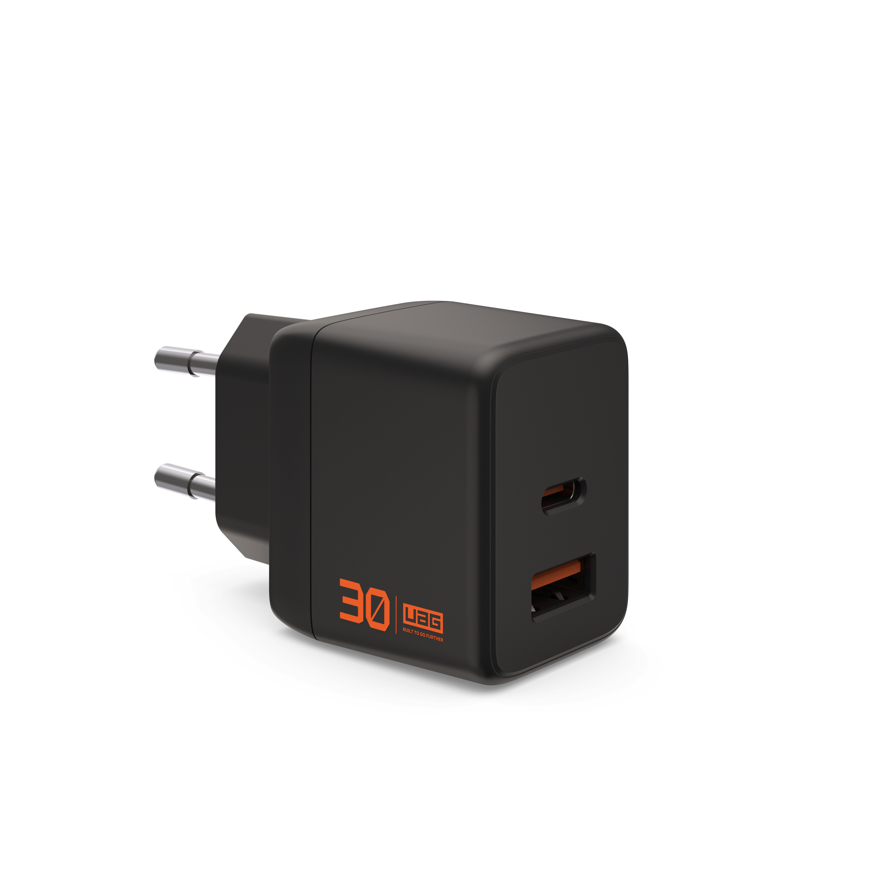 SRGE (EU) 30W 2 Port Wall Charger - Black