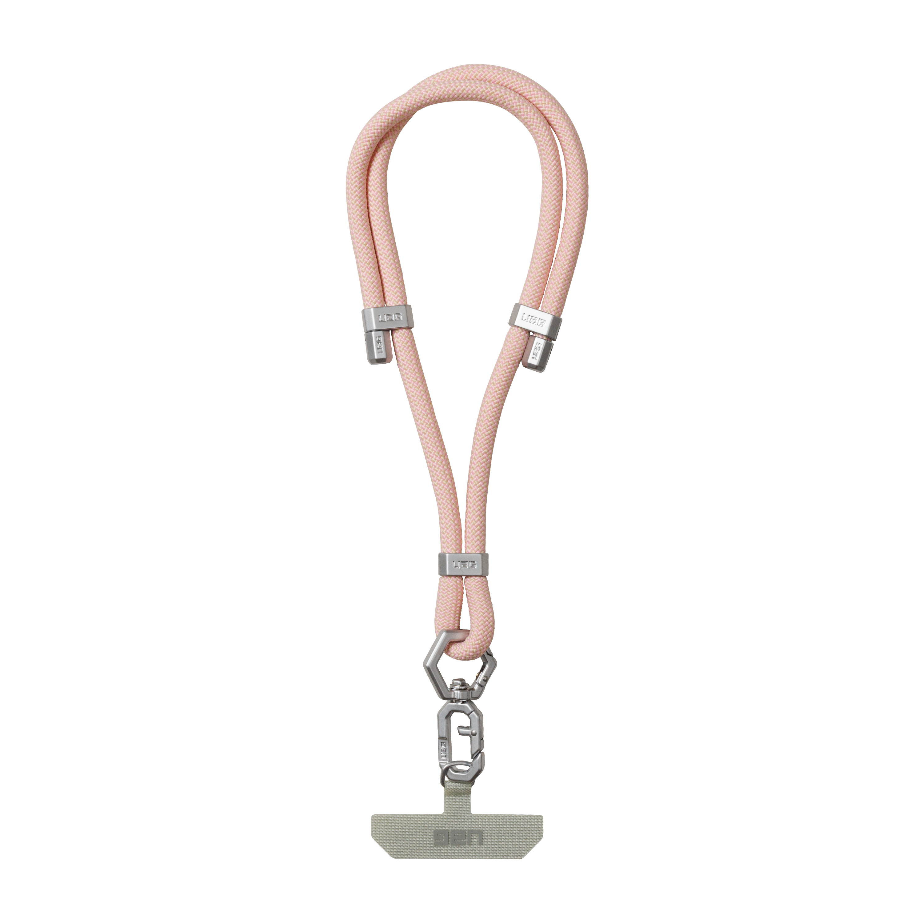 Civilian Wrist Tether Lanyard - Rose Quartz
