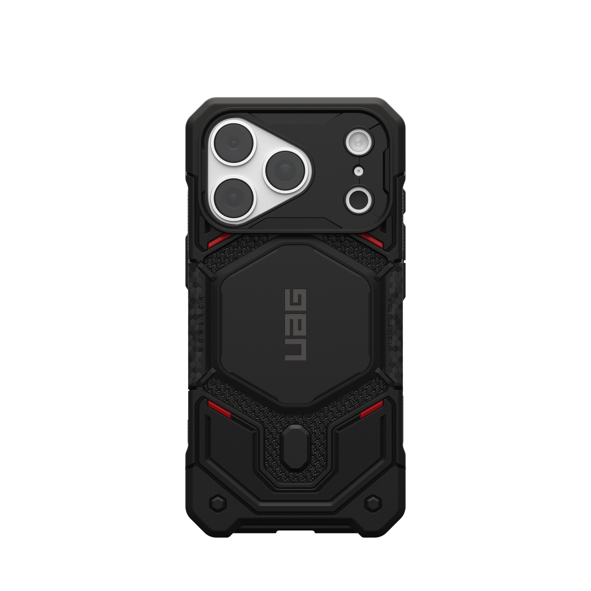 Monarch Pro Kevlar iPhone 18 Pro Case - Kevlar® Black Monarch Pro Kevlar iPhone 18 Pro Case - Kevlar® Black