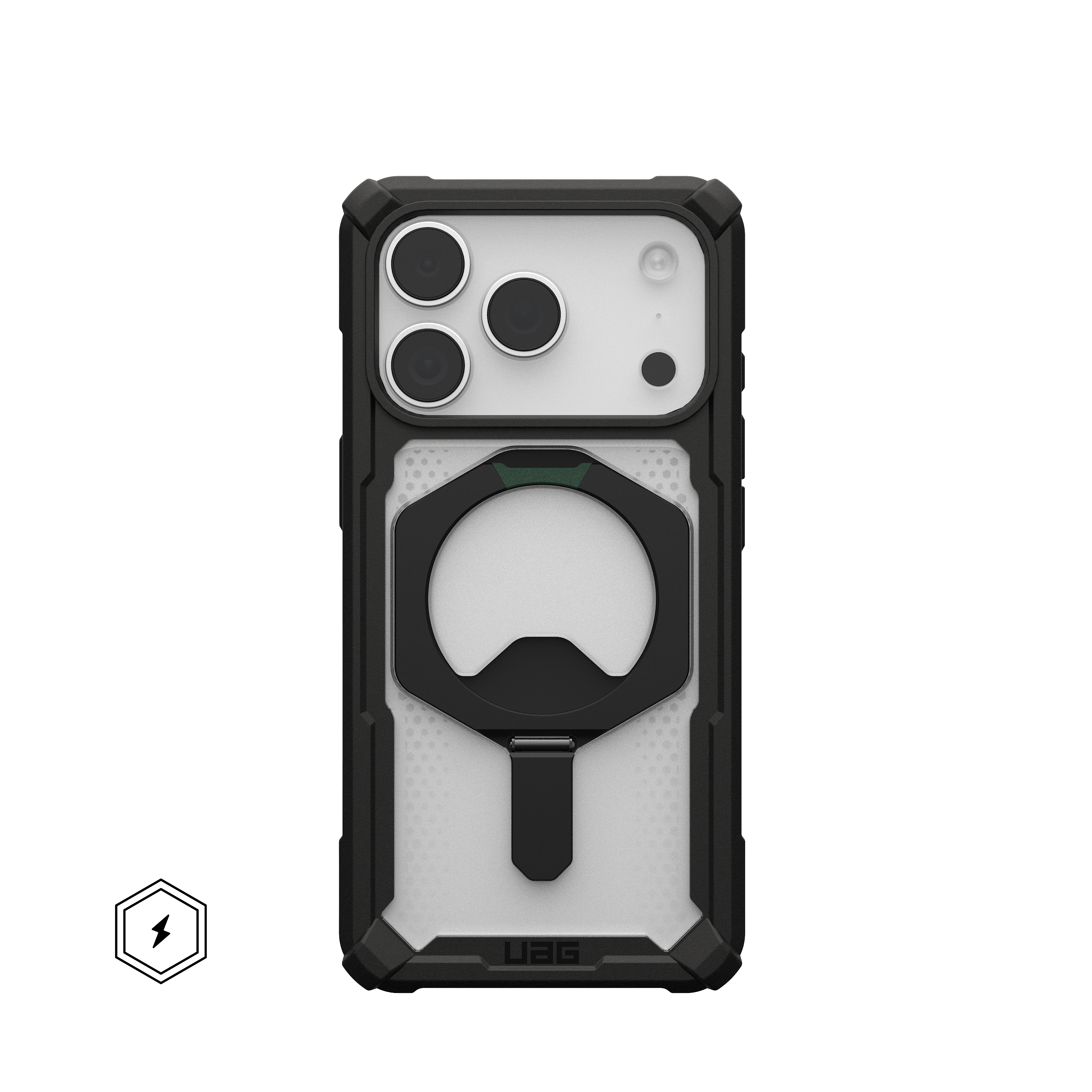 Plasma XTE iPhone 17 Pro Hülle - Black/Clear