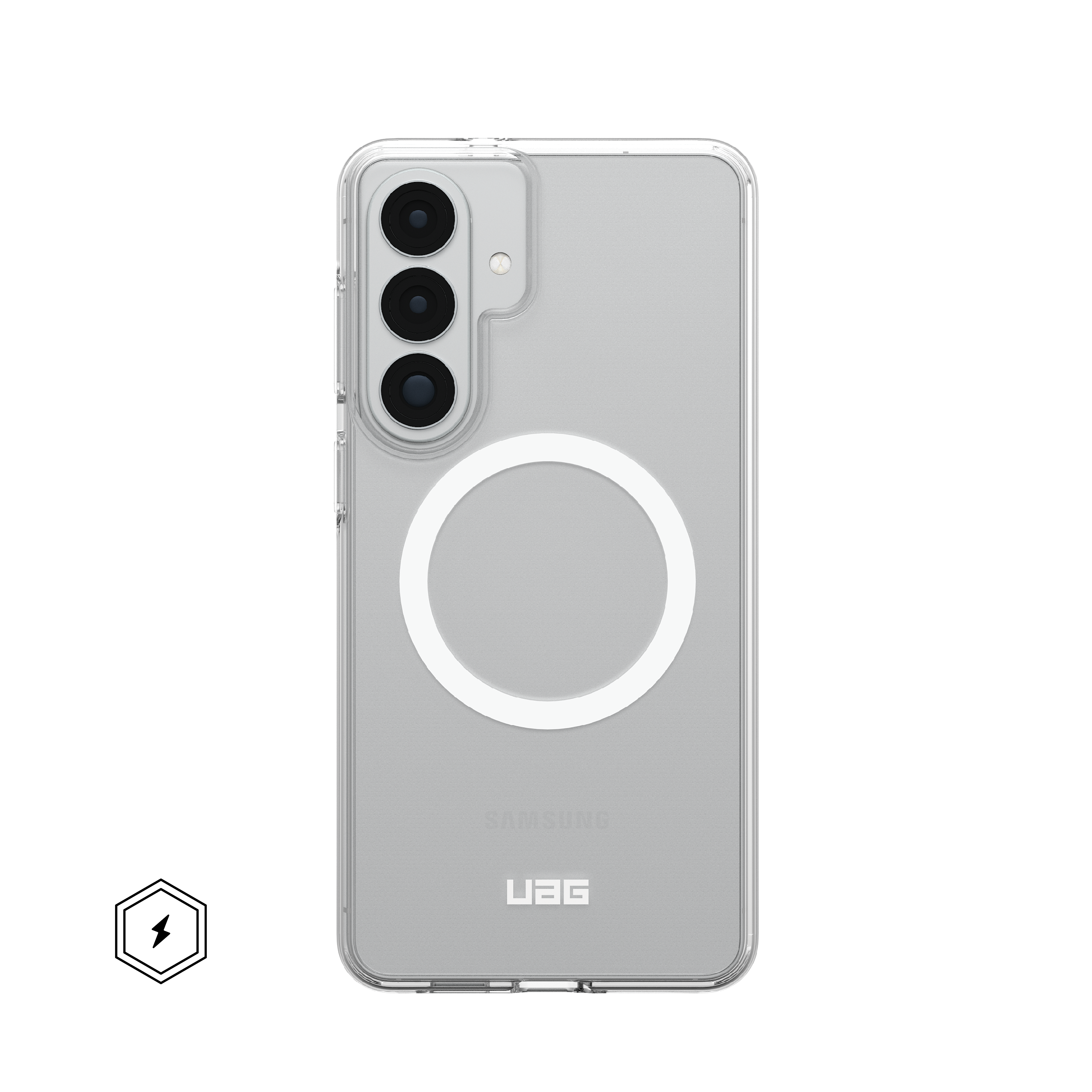 Scout Clear Galaxy S26+ Plus Hülle - Ice/White