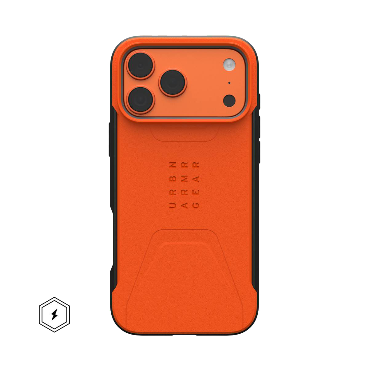 Exclusive Civilian iPhone 17 Pro Max Case - Orange
