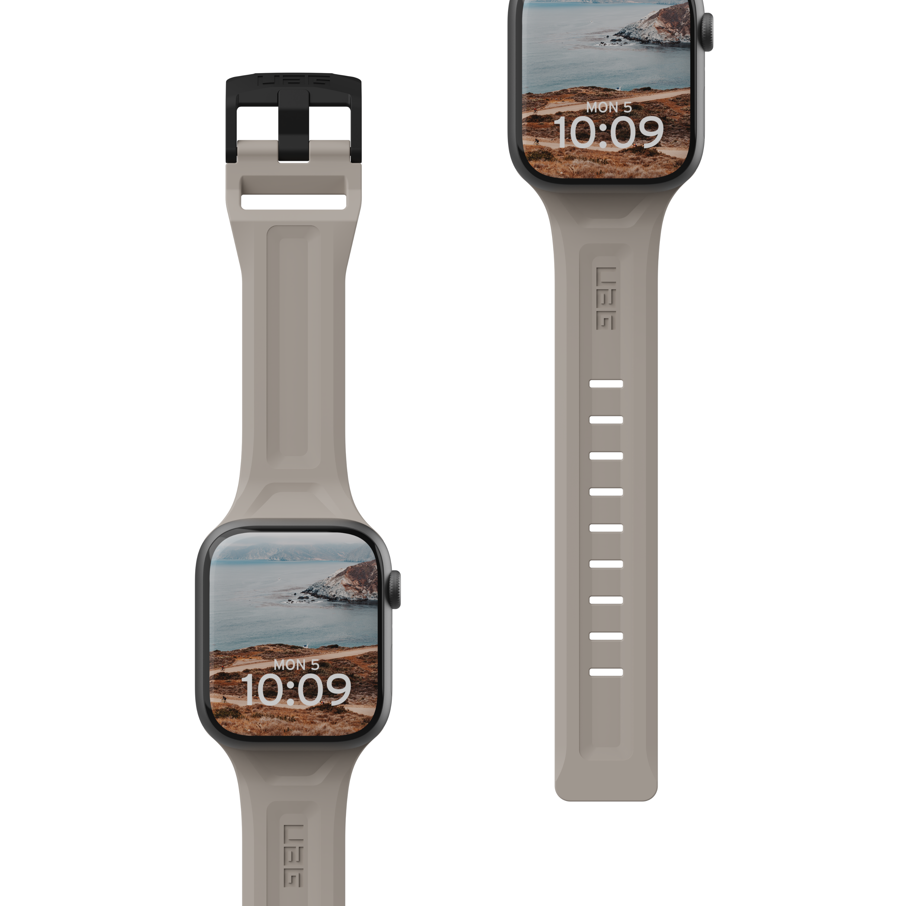 Scout Silicone Strap for Apple Watch - Titanium