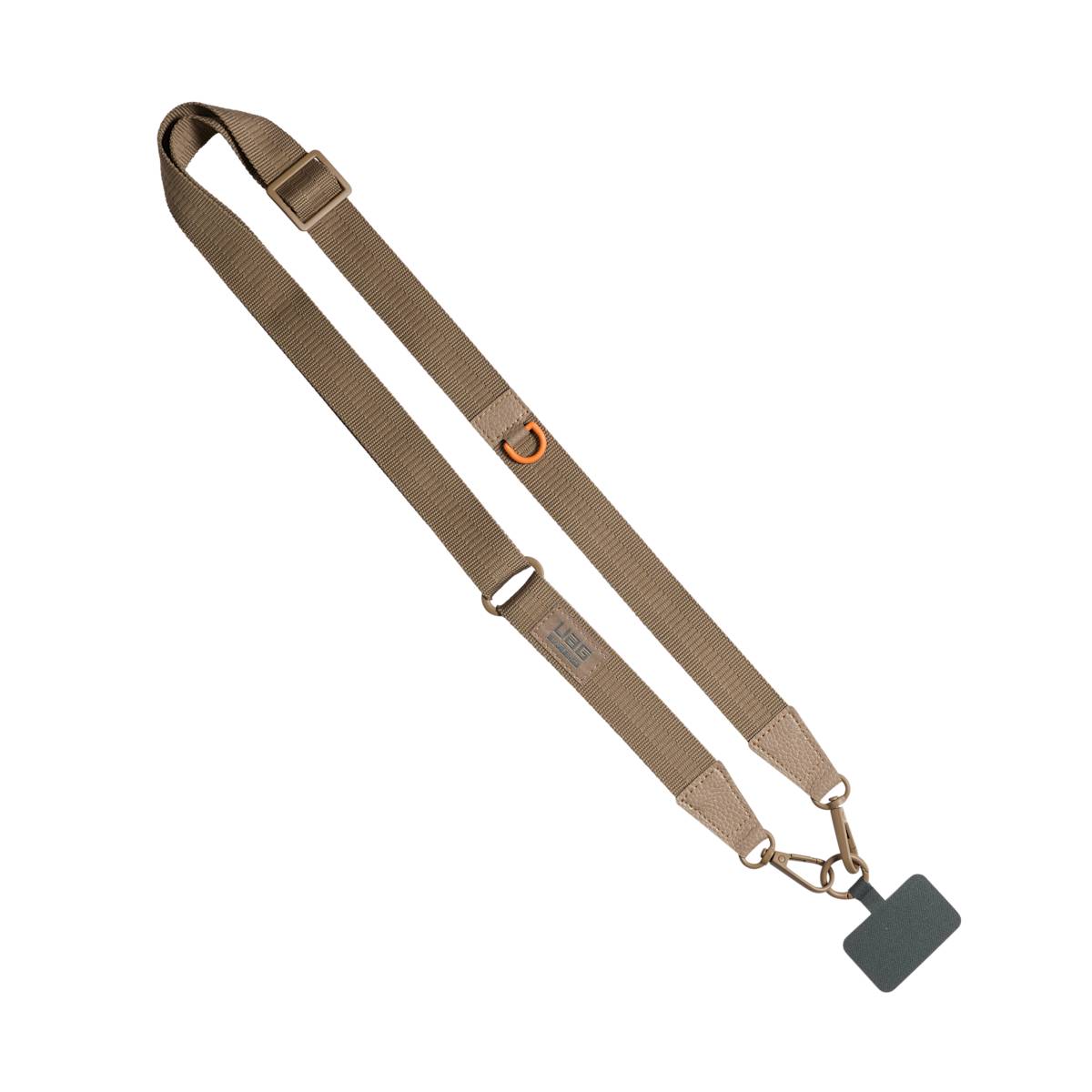 Scout Crossbody Lanyard - Dark Earth